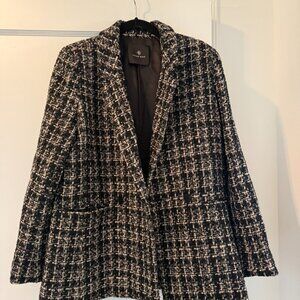 ANINE BING Blazer Size Small - Diana Wool Tweed - Like new